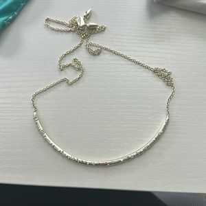 Kendra Scott Gold Bar Necklace ( Looks like Coral)